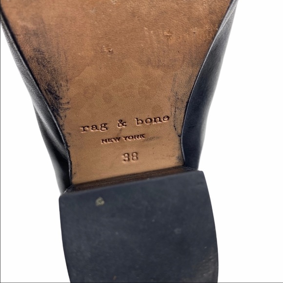 Rag & Bone Harrow Ankle Bootie Black 38 - Picture 7 of 7